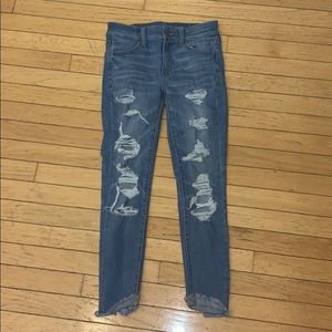 High waisted American Eagle jeggings